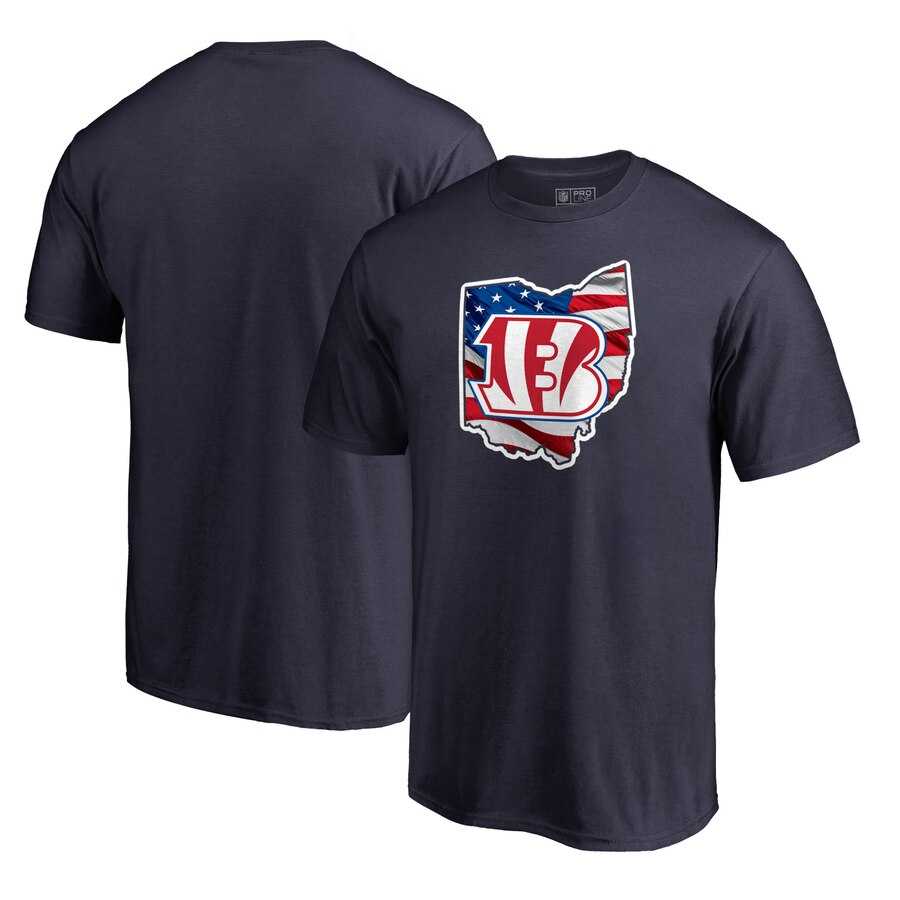 Cincinnati Bengals NFL Pro Line by Fanatics Branded Banner State T-Shirt Navy,We sell and wholesale Cincinnati Bengals NFL Pro Line by Fanatics Branded Banner State T-Shirt Navy on line form chian!